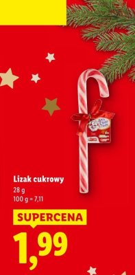 Lizak cukrowy promocja w Lidl