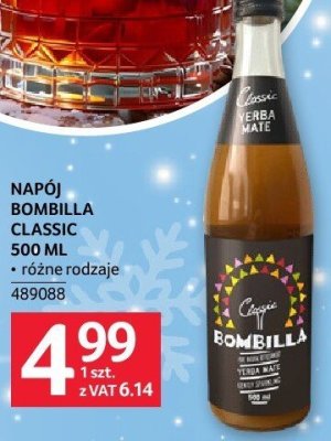Napój BOMBILLA CLASSIC 500 ml promocja w Selgros