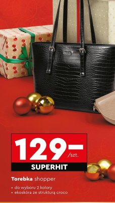 Torebka shopper  promocja w Biedronka