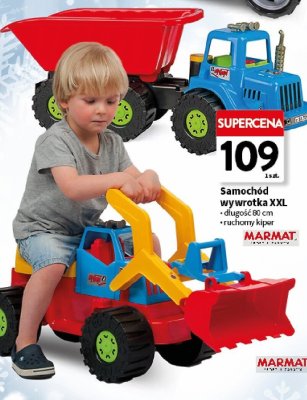 Samochód wywrotka XXL MARMAT promocja w Intermarche