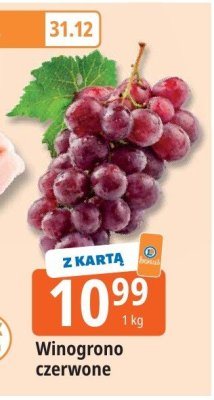 Winogrono czerwone promocja w Leclerc