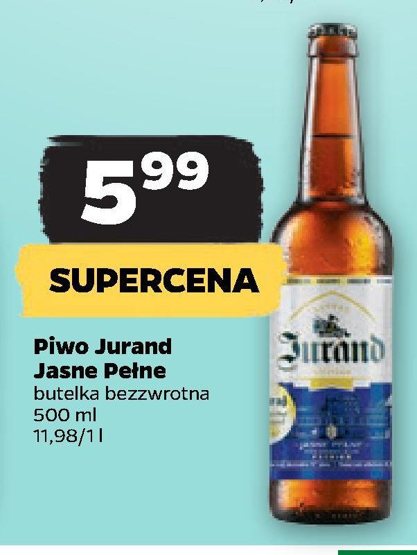 Piwo Jurand jasne pełne promocja