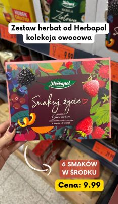 Zestaw herbat Herbapol Kolekcja Owocowa promocja w Kaufland