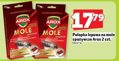 Pułapka lepowa na mole spożywcze Arox 2 szt. promocja w TOPAZ