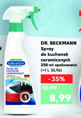 Spray do kuchenek ceramicznych Dr. beckmann promocja