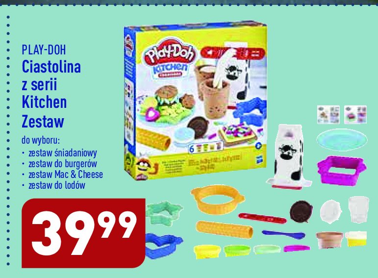 Ciastolina zestaw śniadaniowy Play-doh promocja