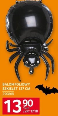 Balon foliowy szkielet pająk 127 cm promocja w Selgros