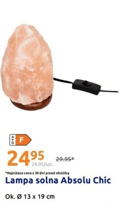 Lampa solna  promocja w Action