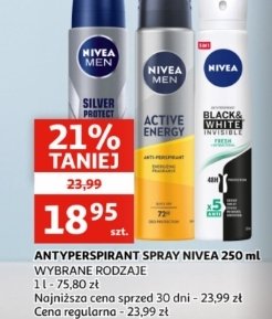 Dezodorant Nivea men active energy promocja