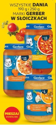 Dania w słoiczkach różne rodzaje 190 g i 250 g trzeci -100% taniej promocja w Kaufland