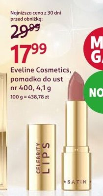 Pomadka  do ust nr 400 promocja w Rossmann
