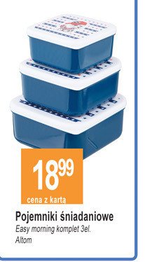 Pojemniki 艣niadaniowe easy morning Altom promocja