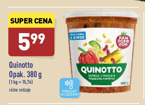 Quinotto quinoa 2 fasole & wędzona papryka Pan pomidor & co promocja