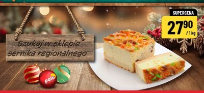 Sernik regionalny promocja w POLOmarket
