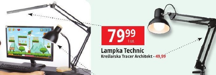 Lampa architekt Tracer promocja