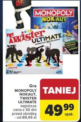 Gra Twister Ultimate promocja w Carrefour