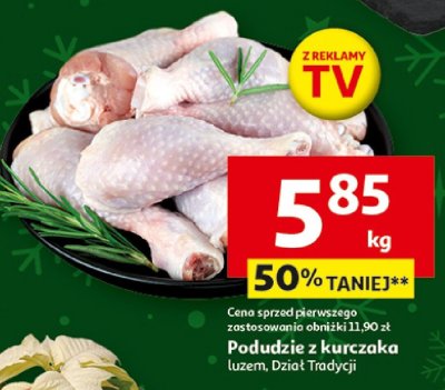 Podudzie z kurczaka luzem Dział Tradycji promocja w Auchan