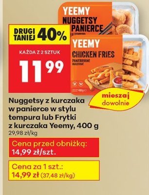 Nuggetsy z kurczaka promocja w Biedronka