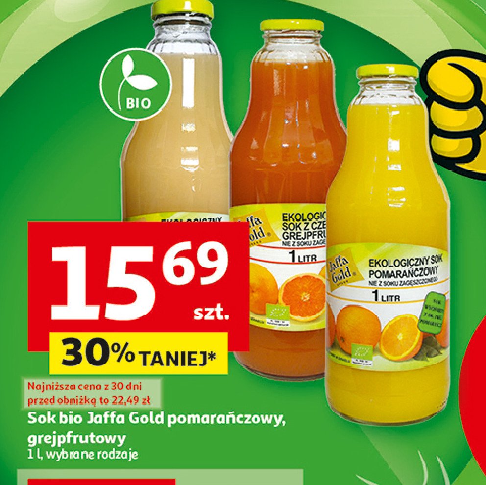 Sok pomarańczowy Jaffa gold promocja