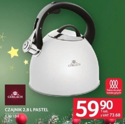 Czajnik 2.8 l Pastel Gerlach promocja w Selgros