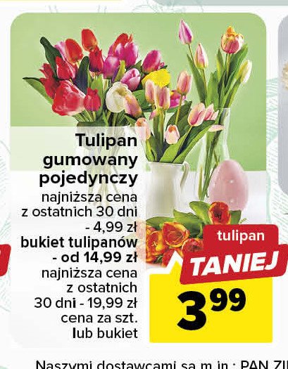 Bukiet tulipanów promocja