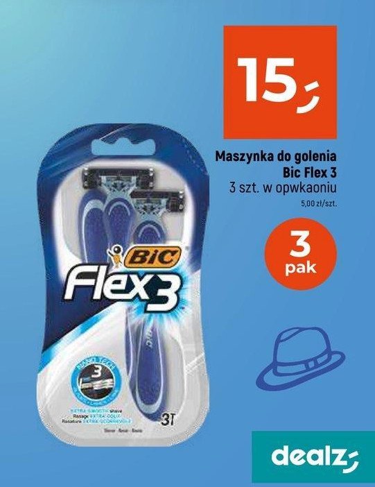 Maszynka do golenia Bic flex 3 comfort promocja