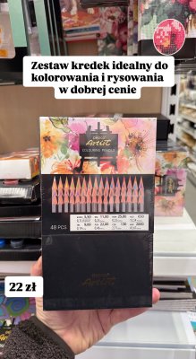 Kredki kolorowe Pepco Artist Colouring Pencils 48 szt promocja w Pepco