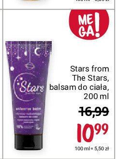 Balsam do ciała odżywczo-rozświetlający Stars from the stars promocja