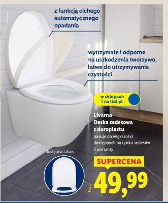 Deska sedesowa z duroplastu  promocja w Lidl