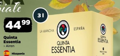 Wino białe Quinta Essentia Airen 3 l promocja w Netto