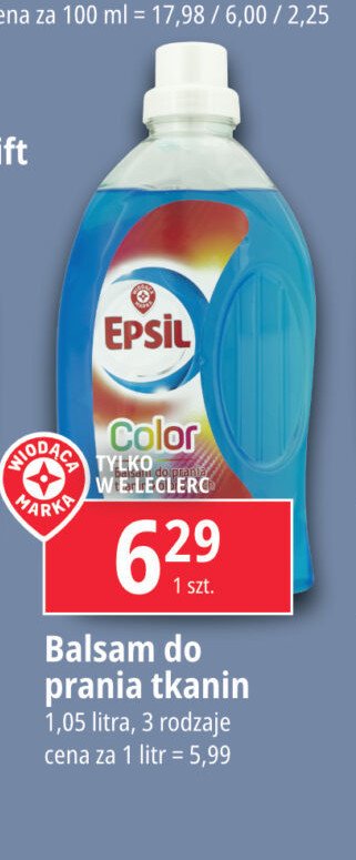 Balsam do prania do wełny Wiodąca marka epsil promocja