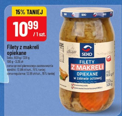 Filety z makreli opiekane promocja w POLOmarket