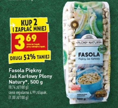 Fasola piękny jaś karłowy Plony natury promocja
