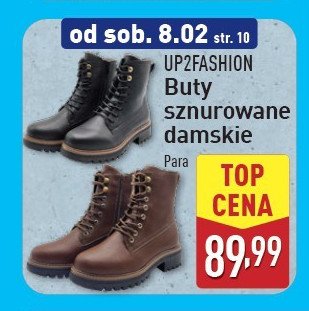 Buty damskie sznurowane 37-40 Up2fashion promocja