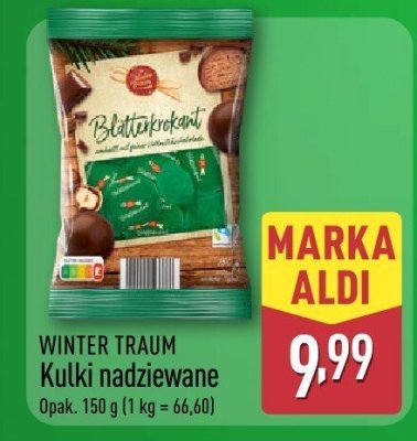 Kulki nadziewane WINTER TRAUM promocja w Aldi
