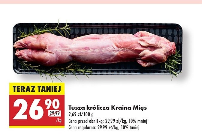 Tusza z królika Kraina mięs promocja