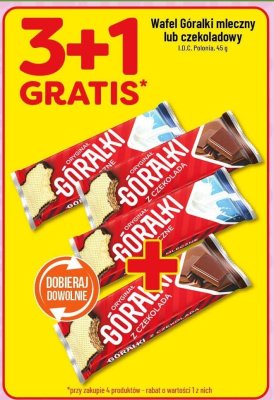 Wafel czekoladowy promocja w POLOmarket