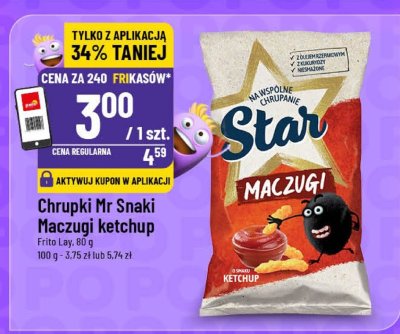 Ketchup Mr Snaki Maczugi promocja w POLOmarket