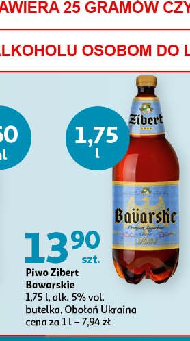 Piwi Zibert bavarskie promocja