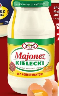 Majonez Kielecki 500 ml  promocja w Kaufland