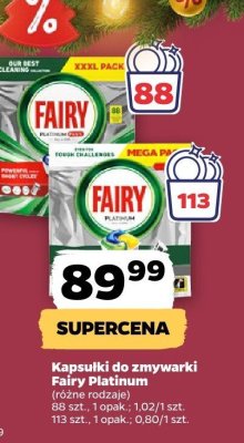 Kapsułki do zmywarki Platinum promocja w Netto