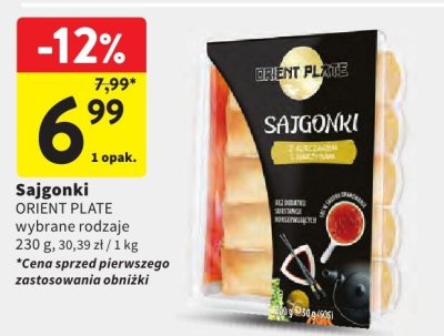 Sajgonki Orient Plate promocja w Intermarche