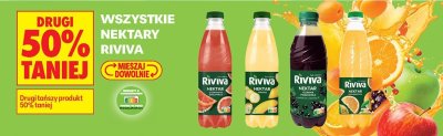 Nektar Riviva różne smaki promocja w Biedronka