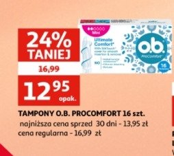 Tampony mini O.b. procomfort promocja