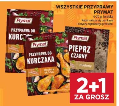 Przyprawy Prymat promocja w Stokrotka