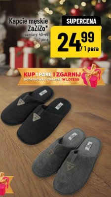 Kapcie męskie ZaZiZo promocja w POLOmarket
