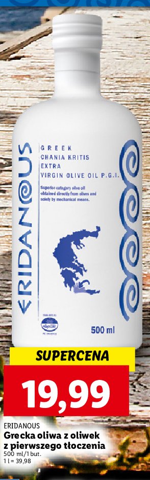 Oliwa z oliwek grecka Eridanous promocje
