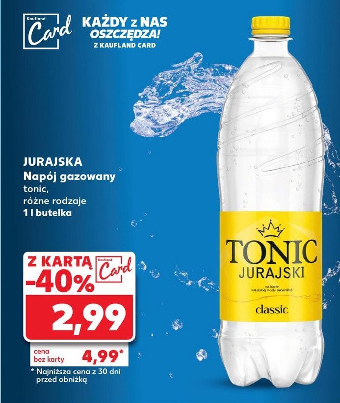 Napój Jurajska tonic promocja