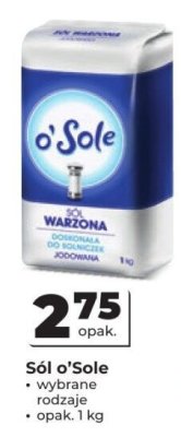 Sól o'Sole promocja w Odido
