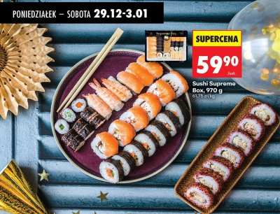 Sushi Supreme Box promocja w Biedronka